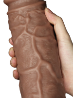 Censan 10.5'' Realistic Chubby Vibrating Dildo - Görsel 5