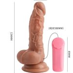 Censan 13.4 Cm Kablolu Kumandalı Dildo Vibratör