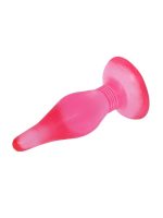 Censan 14,5 cm Vantuzlu Jel Anal Alıştırıcı Plug - Görsel 3