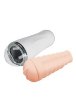 Censan 18,5 cm Gerçekçi Doku Realistik Suni Vajina Mastürbatör - Görsel 5