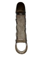 Censan 3 cm Dolgulu Penis Kılıfı Zenci - Görsel 2