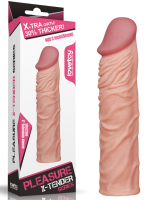 Censan Add 2" Pleasure X Tender Penis Sleeve Flesh