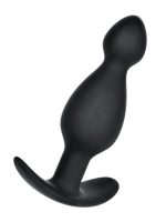 CENSAN Anal Plug boyut M silikon siyah 11,5 cm