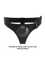 Censan Babby Harness Briefs Vantuzlu Dildo Vibratör Uyumlu Belden Bağlamalı Kemer - Görsel 5