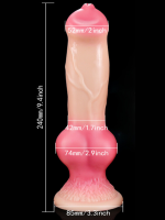 Censan Büyük Boy Köpek Dildo - Görsel 2