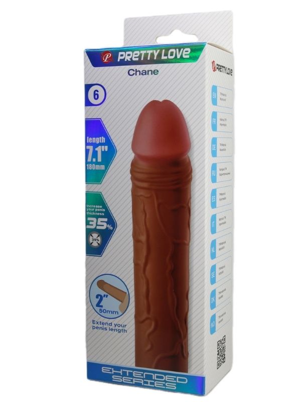 censan-chane-gercek-hissiyatli-uzatici-penis-kilifi-brown-1127402-1 Censan Chane Gerçek Hissiyatlı Uzatıcı Penis Kılıfı Brown - Görsel 1