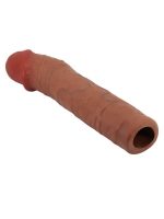 Censan Chelsea Gerçek Hissiyatlı Uzatıcı Penis Kılıfı Brown - Görsel 4