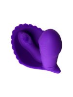 Censan Fash Klitoral Uyarıcılı Vibratör  mor 12 cm - Görsel 3