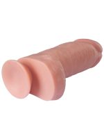 Censan Gerçekçi Tasarımlı Geniş Çaplı Silikon Dildo 24,5 cm - Görsel 5
