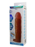 Censan Hani Gerçek Hissiyatlı Uzatıcı Penis Kılıfı Brown