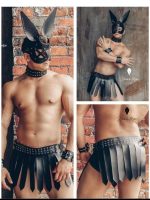 Censan Harness Maskeli Erkek Fantezi Aksesuar - Görsel 2