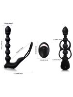 Censan Isıtmalı Penis Halkalı Anal Prostat Vibratör