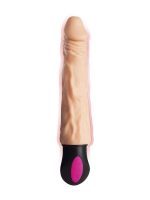Censan Isıtmalı Realistik Vibratörü TPE Ten 25 cm - Görsel 2