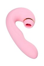 Censan Jos Juna Vakum ve Titreşimli 15cm Pembe Vibratör - Görsel 2