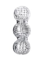 Censan Lingam Masturbator Rashmi, TPE, Şeffaf, 15,5 cm - Görsel 3