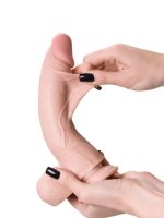 Censan My Babe Kıkırdaklı Deri Katmanlı My Dear 22,5 cm Dildo - Görsel 4