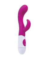 Censan Nessy Klitoral Uyarıcı Vibratör silikon pembe 20 cm - Görsel 2
