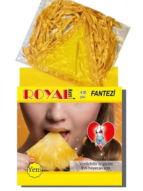 censan-royal-yenilebilir-tanga-sutyen-ananas-aromali-1216865-1 Censan Royal Yenilebilir Tanga Sütyen Ananas Aromalı - Görsel 1