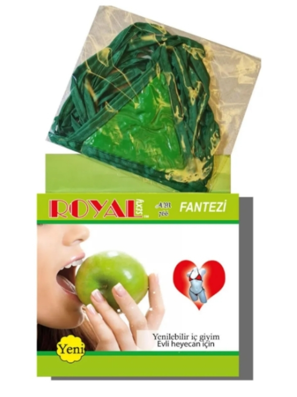 censan-royal-yenilebilir-tanga-sutyen-elma-aromali-1216833-1 Censan Royal Yenilebilir Tanga Sütyen Elma Aromalı - Görsel 1