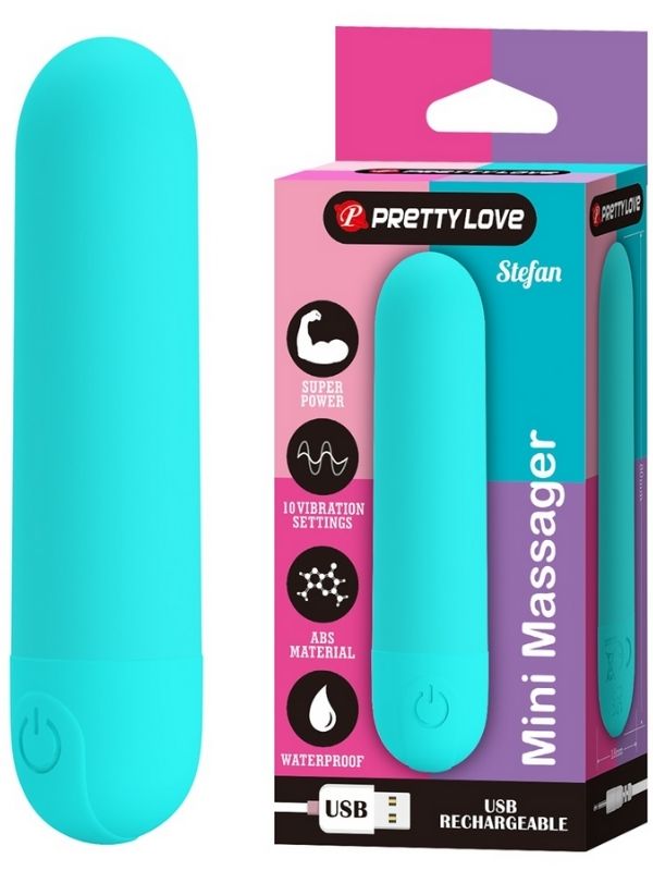 censan-stefan-mini-massager-bullet-vibrator-mavi-1126686-1 Censan Stefan Mini Massager Bullet Vibratör Mavi - Görsel 1