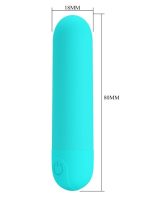 Censan Stefan Mini Massager Bullet Vibratör Mavi - Görsel 2