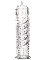 Censan Tırtıklı Şeffaf Penis Kılıfı 15,3 cm - Görsel 5