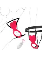Censan Uzaktan Kumandalı Giyilebilir Panty Vibratör – Çift Uyarım, 10 Mod, Şarjlı, Sessiz, IPX6