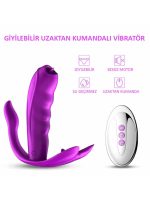 FoxShow Giyilebilir Kumandalı Titreşimli G-Noktası ve Klitoris Uyarıcı Vibratör - Görsel 2