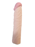 Gerçekçi Penis Kılıfı Et Dokusunda 19 cm - Görsel 2