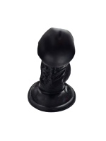 Gerçekçi Testisli Siyah Dildo 16 cm - Görsel 5