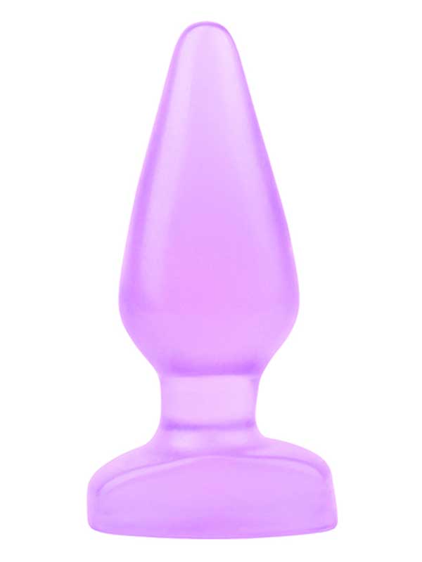 hi-rubber-seffaf-jel-anal-tikac-mor-16cm-11869-1 Hi-Rubber Şeffaf Jel Anal Tıkaç - Mor 16cm - Görsel 1