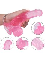 Noctis 18cm Pembe Dildo No:5 - Görsel 4