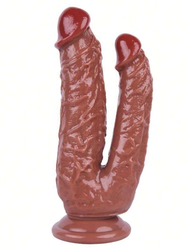 noctis-19cm-kahverengi-ciftli-dildo-no76-511870-1 Noctis 19cm Kahverengi Çiftli Dildo No:76 - Görsel 1