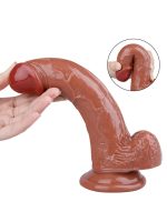 Noctis 20cm Kahverengi Dildo No:17 - Görsel 4