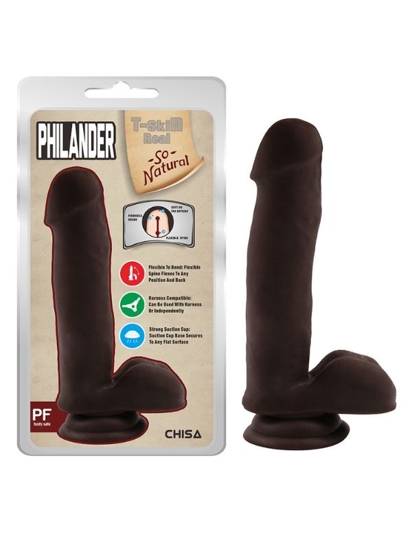philander-melez-18cm-kikirdakli-gercekci-dildo-513999-1 Philander Melez 18cm Kıkırdaklı Gerçekçi Dildo - Görsel 1