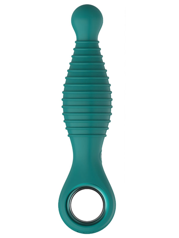 xuanai-sarjli-tirtikli-anal-vibrator-yesil-12510-1 Xuanai Şarjlı Tırtıklı Anal Vibratör - Yeşil - Görsel 1