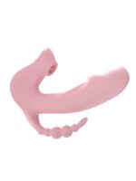 3 Başlıklı Klitoral Emiş ve Dil Vibratörü Şarjlı - Görsel 4