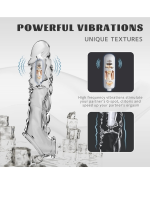 9 cm Şeffaf Penis Kılıfı – Halkalı Titreşimli Penis Uzatıcı - Görsel 3