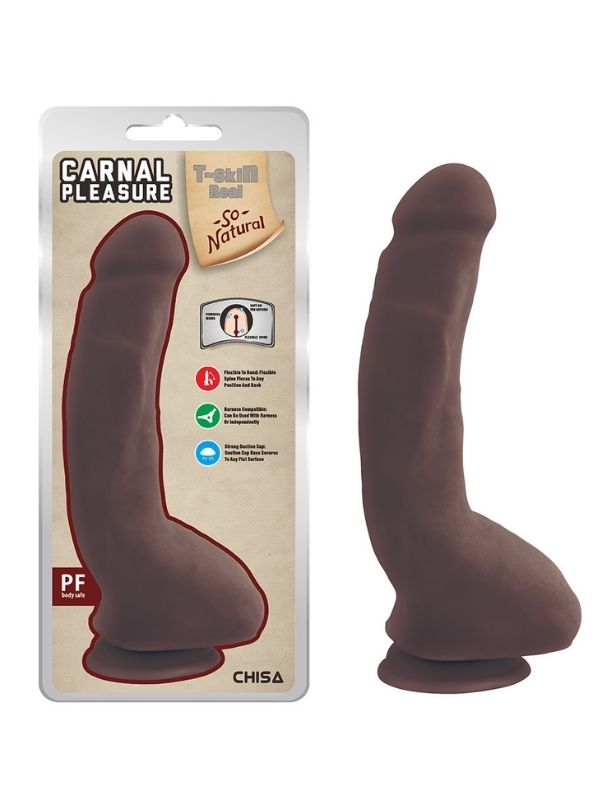 carnal-pleasure-melez-235cm-kikirdakli-gercekci-dildo-513958-1-1 Carnal Pleasure Melez 23.5cm Kıkırdaklı Gerçekçi Dildo - Görsel 1