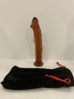 CENSAN 15,5cm Cam Anal ve Vajinal Dildo - Görsel 2