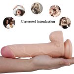 Censan 20CM Gerçekçi Dildo Penis - Görsel 4