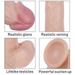 Censan 20CM Gerçekçi Dildo Penis - Görsel 5