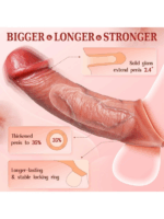 Censan 22 cm Ten Rengi Penis Kılıfı – Gerçekçi Dokulu Uzatıcı