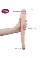 Censan 36 CM Çift Taraflı Lezbiyen Dildo - Görsel 2