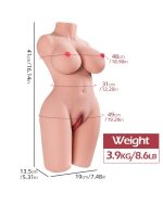 Censan 3,9 kg mini yarım vücut manken - Görsel 5