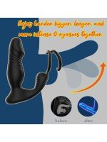 Censan 5in1 Telefon Kontrollü Titreşimli İleri Geri Vibratör - Görsel 3