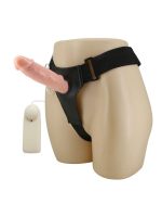 Censan 7,5 cm Dolgulu İçi Boş Titreşimli Protez Strapon - Görsel 4