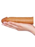 Censan Add 1" Pleasure X Tender Penis Sleeve Brown - Görsel 5