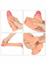 Censan Add 1.5 İnç Revolutionary Silicone Nature Extender Penis Kılıfı - Görsel 5