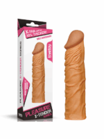 Censan Add 2" Pleasure X Tender Penis Sleeve Brown